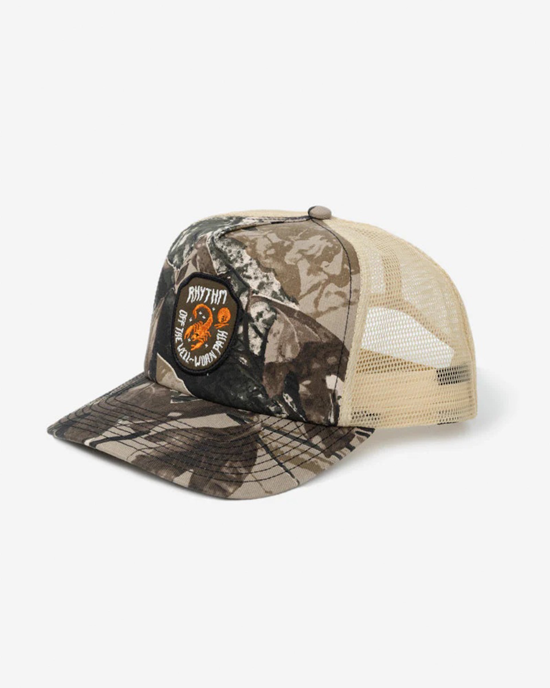 Rhythm Real Tree Trucker Hat - Tree Camo
