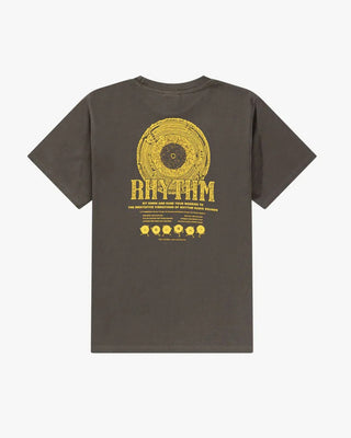 Rhythm Record Vintage Short Sleeve T-Shirt - Black