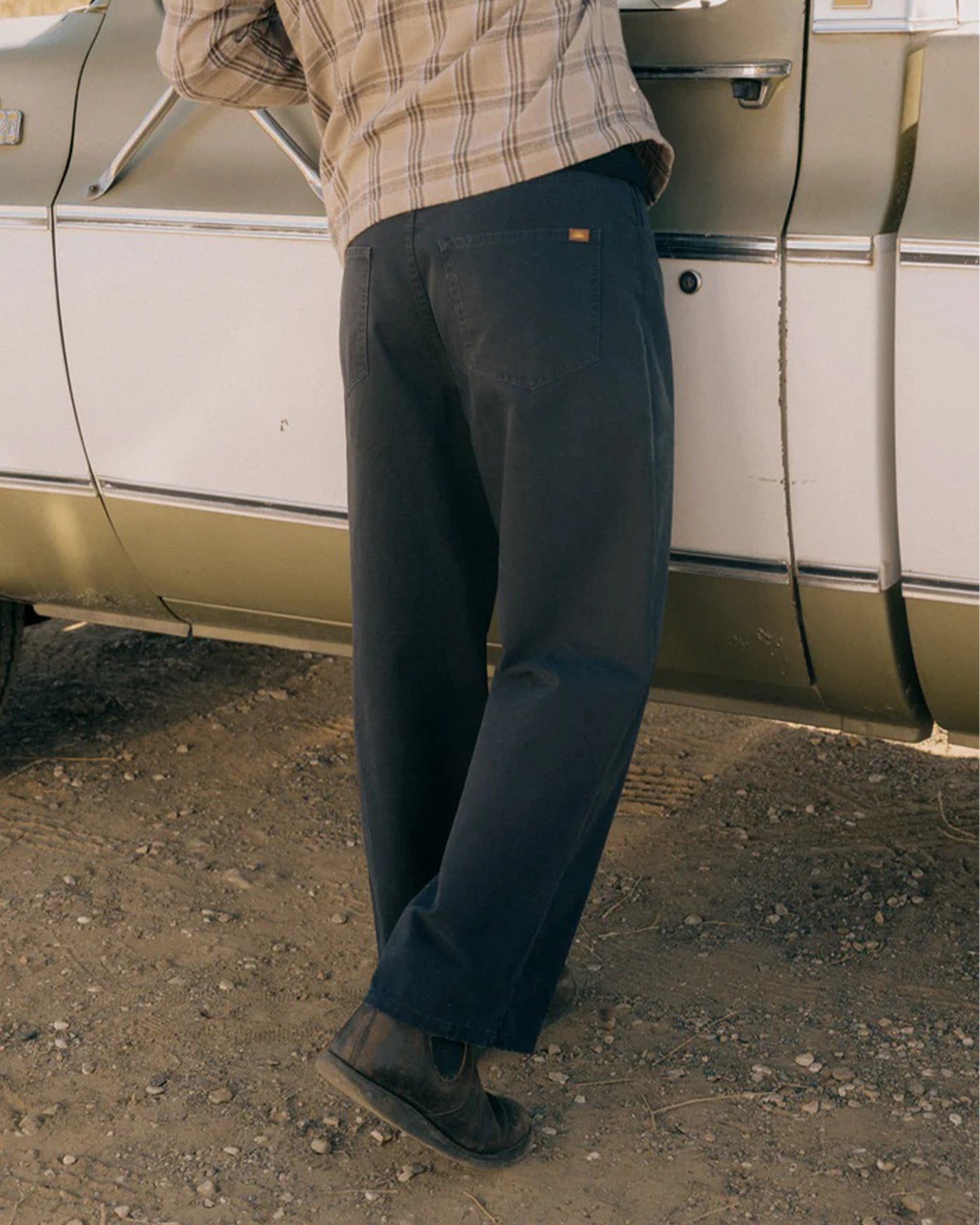 Rhythm Relaxed Wash Canvas Pant - Midnight
