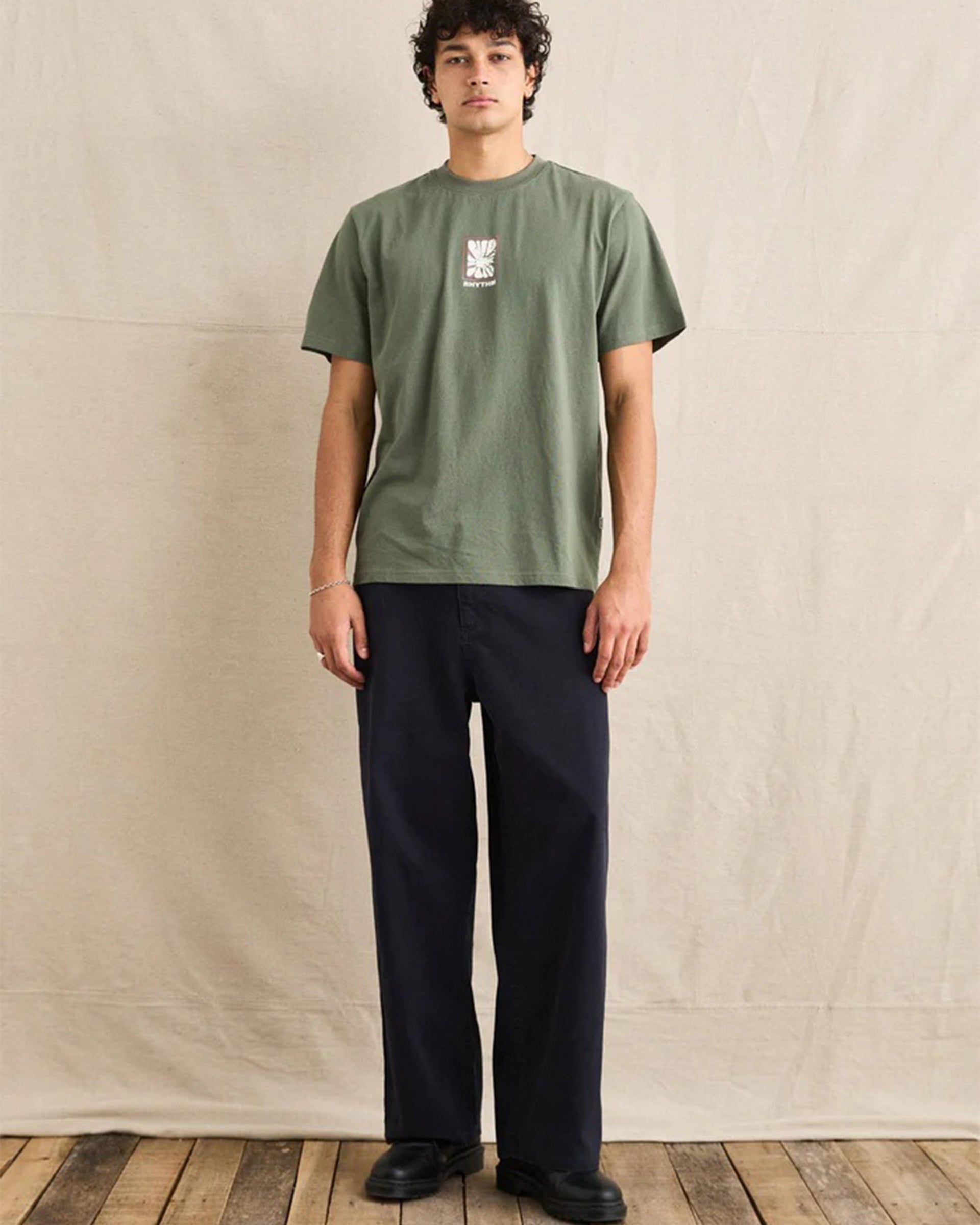 Rhythm Relaxed Wash Canvas Pant - Midnight