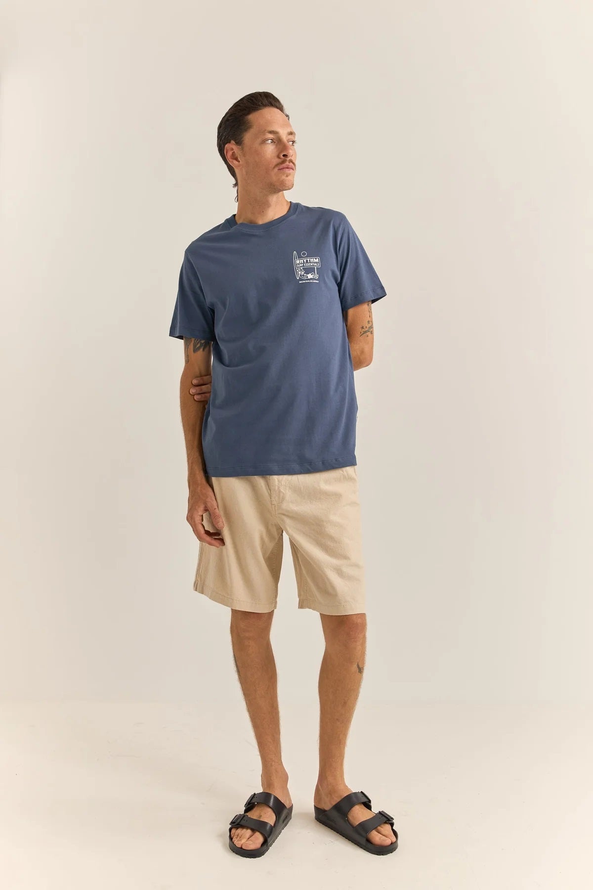 Rhythm Siesta Short Sleeve T-Shirt - Navy