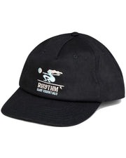Rhythm Slide Snapback Hat - Black