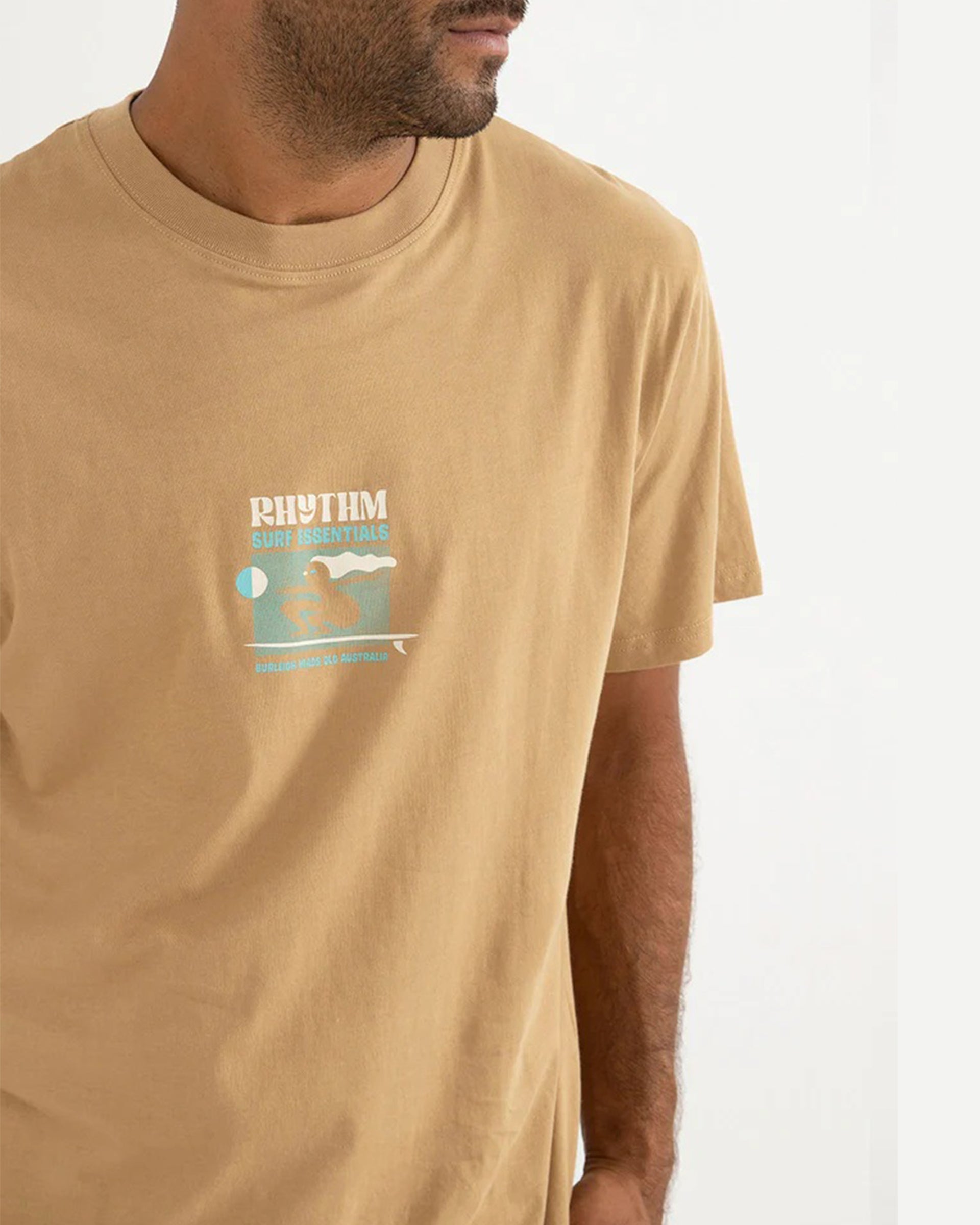 Rhythm Slide S/S T-Shirt - Clay