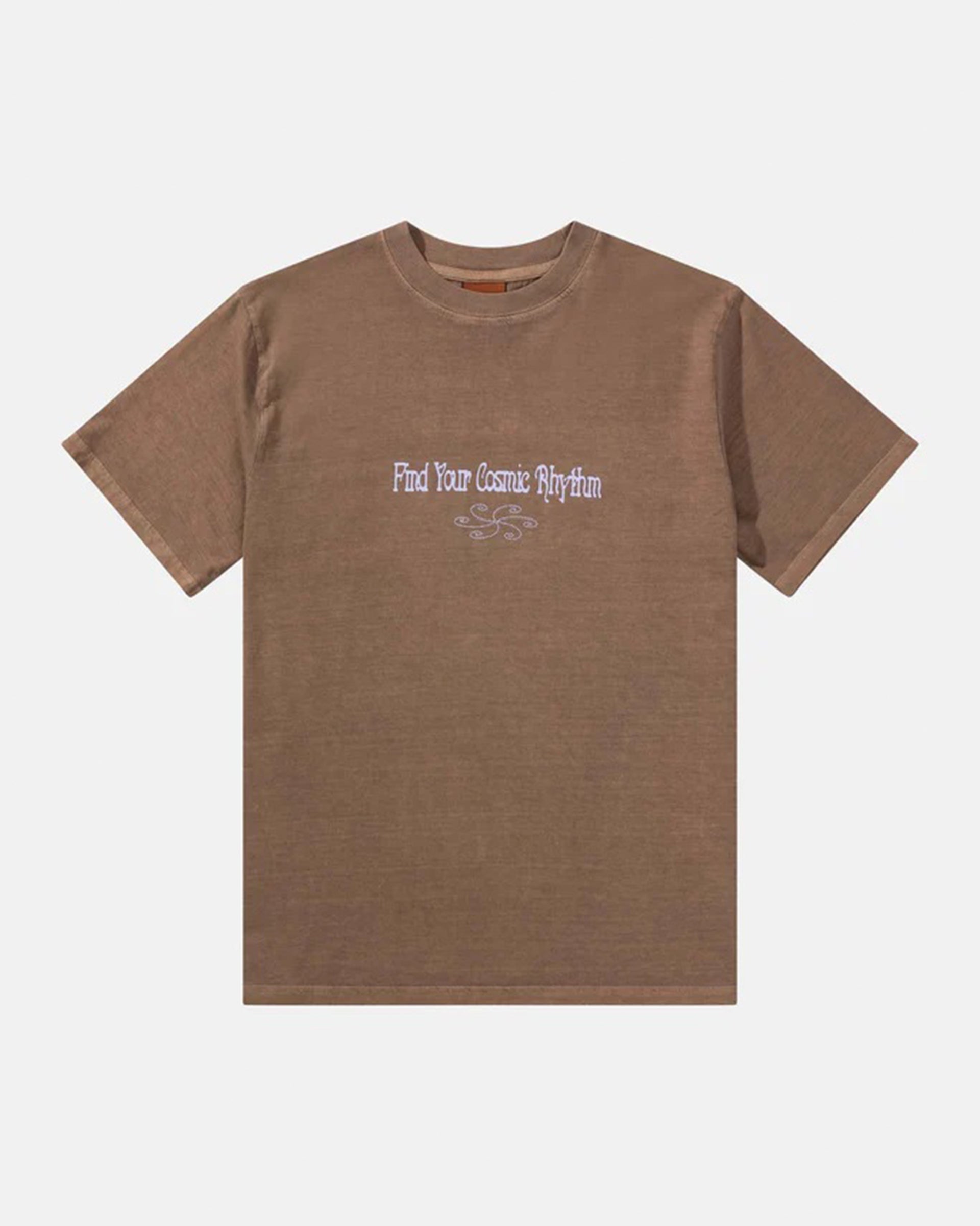 Rhythm Star Vintage Short Sleeve T-Shirt - Brown