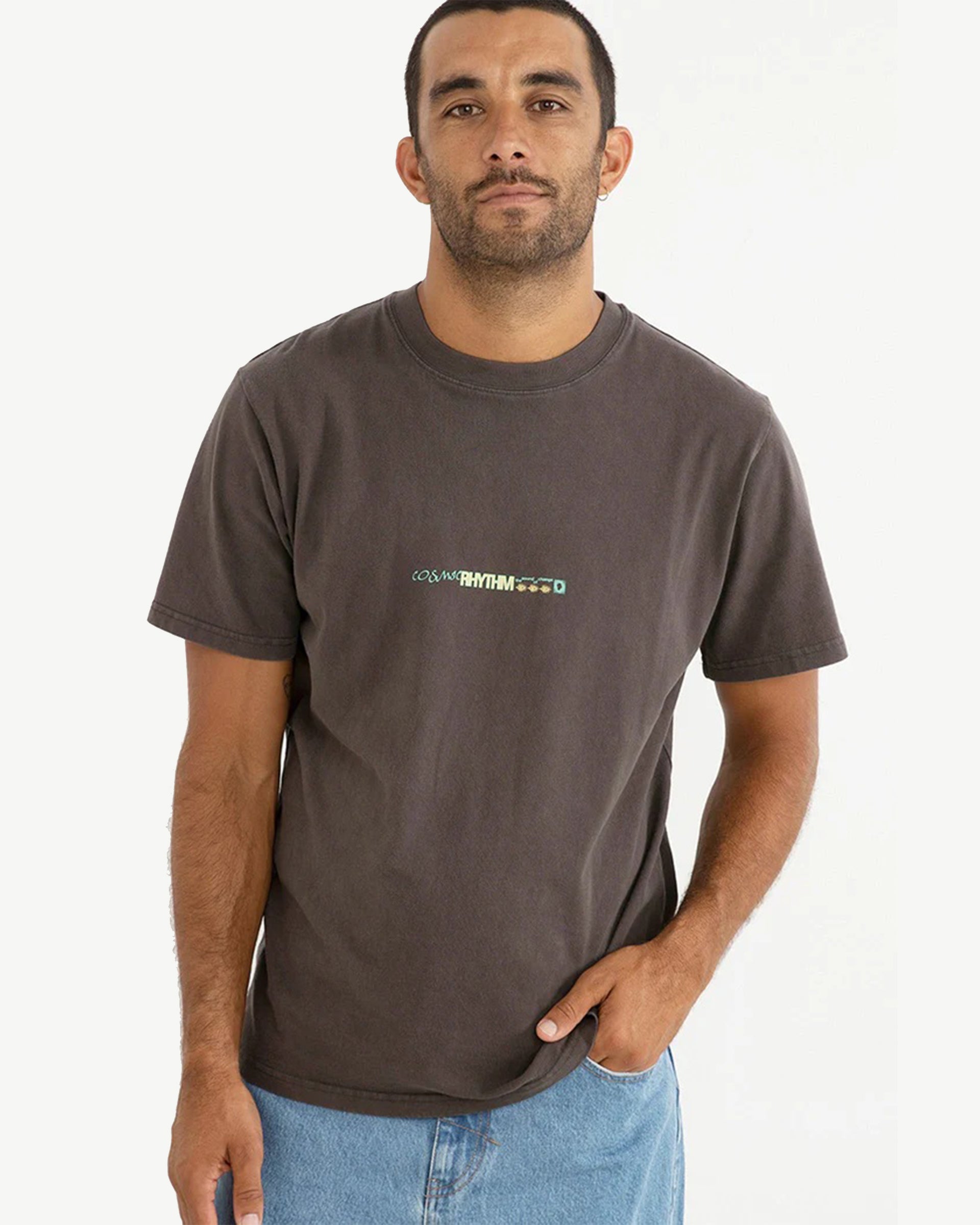 Rhythm Subterrean Vintage Short Sleeve T-Shirt - Vintage Black