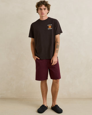 Rhythm Surf Essentials Short Sleeve T-Shirt - Black