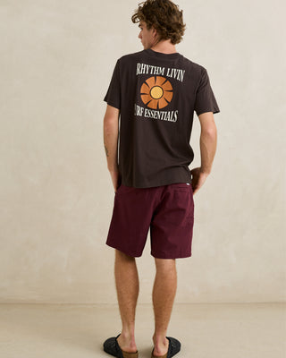 Rhythm Surf Essentials Short Sleeve T-Shirt - Black