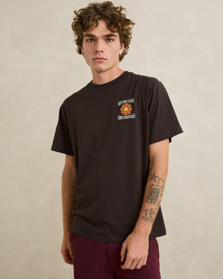 Rhythm Surf Essentials Short Sleeve T-Shirt - Black