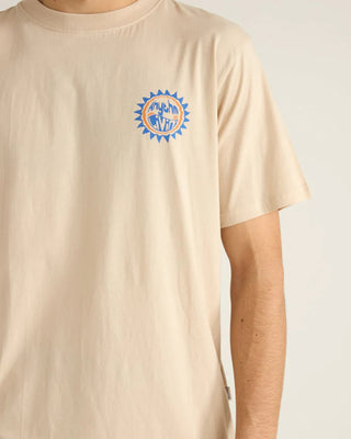 Rhythm Swerve Sun Short Sleeve T-Shirt - Moonrock