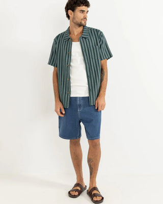Rhythm Toby Denim Short - Dark Blue Wash