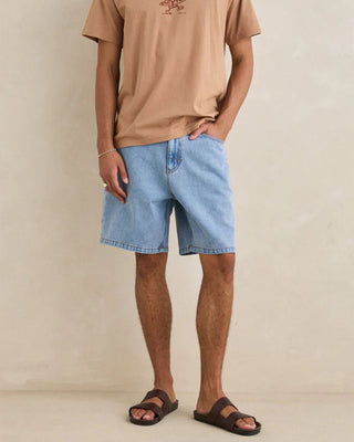 Rhythm Toby Denim Short - Stone Wash