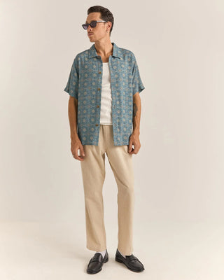 Rhythm Tulum Short Sleeve Shirt - Slate