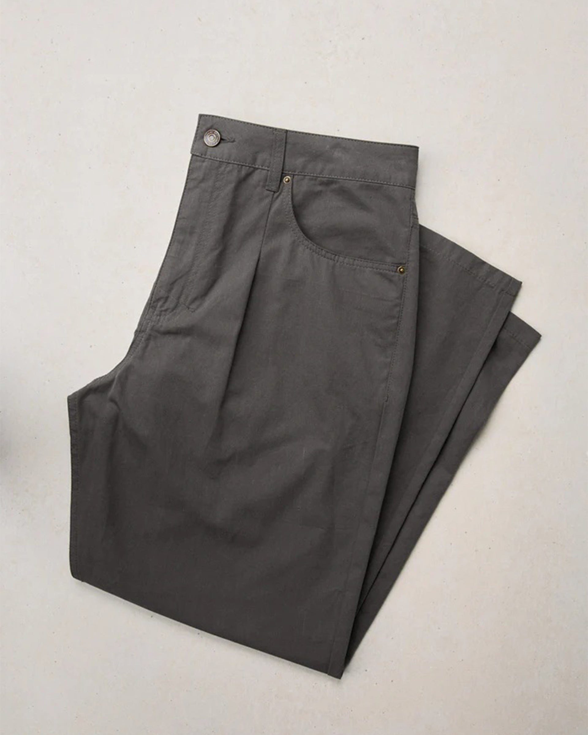 Rhythm Warped Straight Cut Pant - Grey