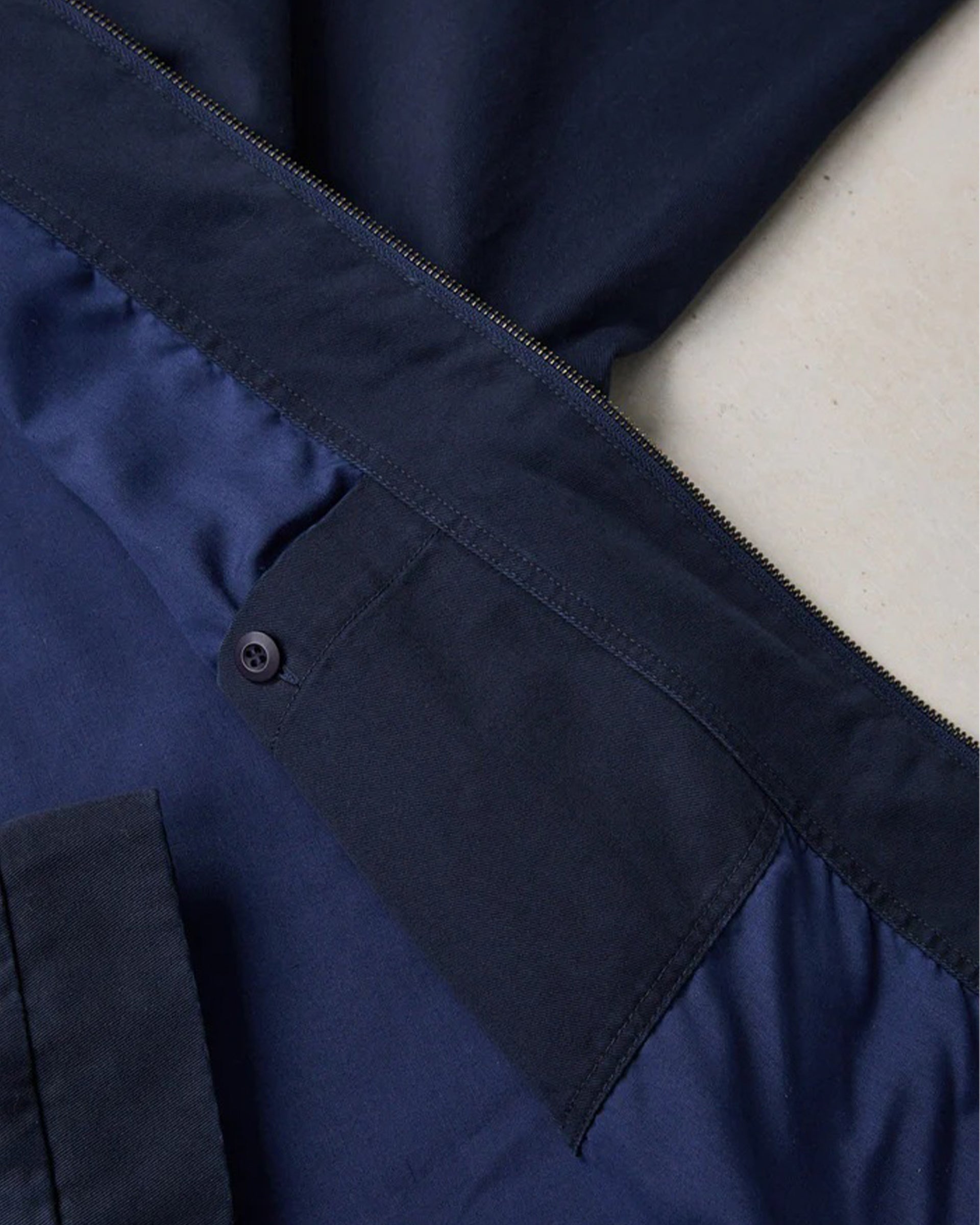 Rhythm Warped Twill Jacket - Midnight Navy