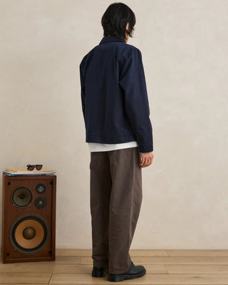 Rhythm Warped Twill Jacket - Midnight Navy