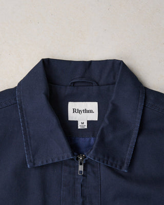 Rhythm Warped Twill Jacket - Midnight Navy