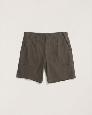 Rhythm Worn Path Textured Linen Short