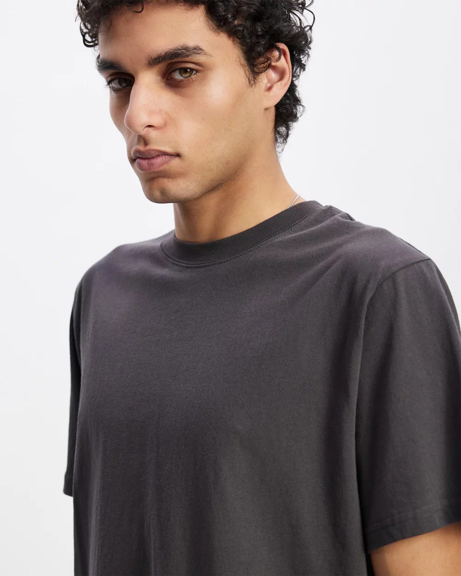 Woven Vintage S/S T-Shirt - Black