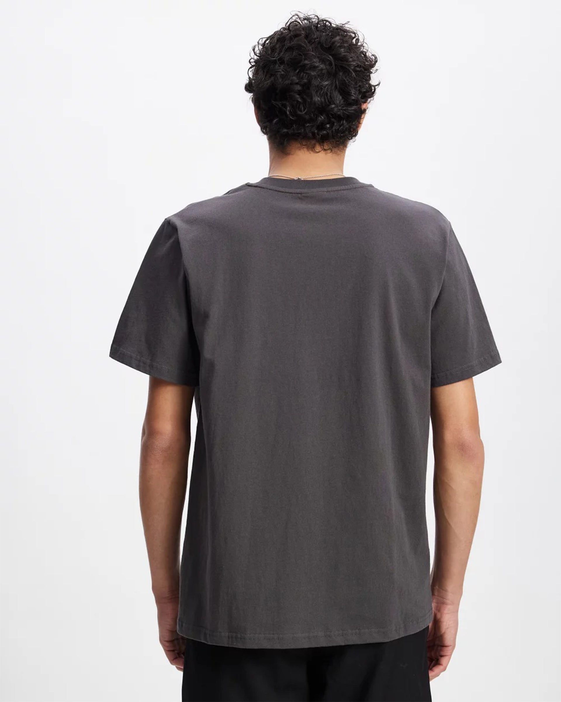Woven Vintage S/S T-Shirt - Black
