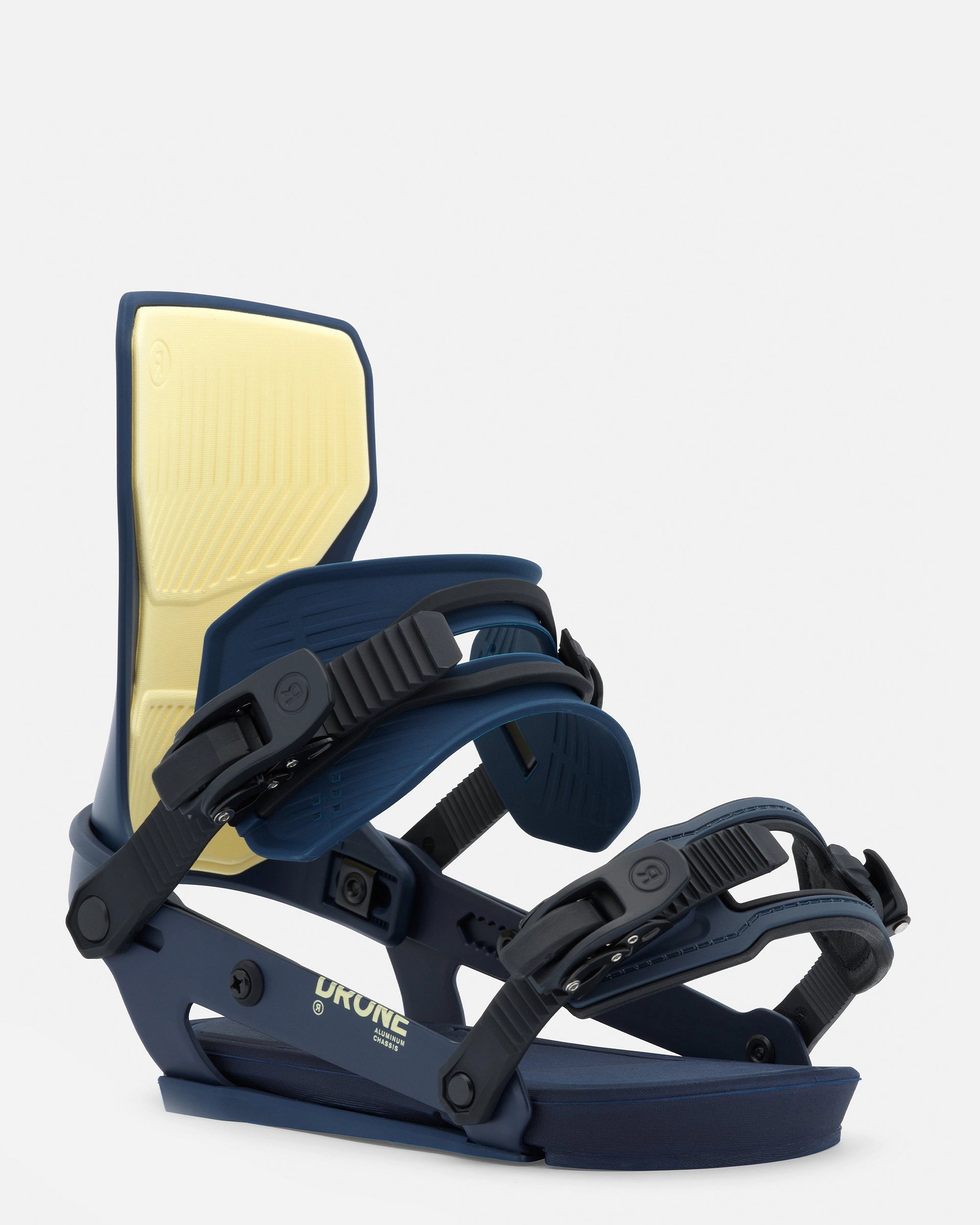 ride a snowboard without bindings Ride Men's Drone Snowboard Bindings 2026 Midnight / M