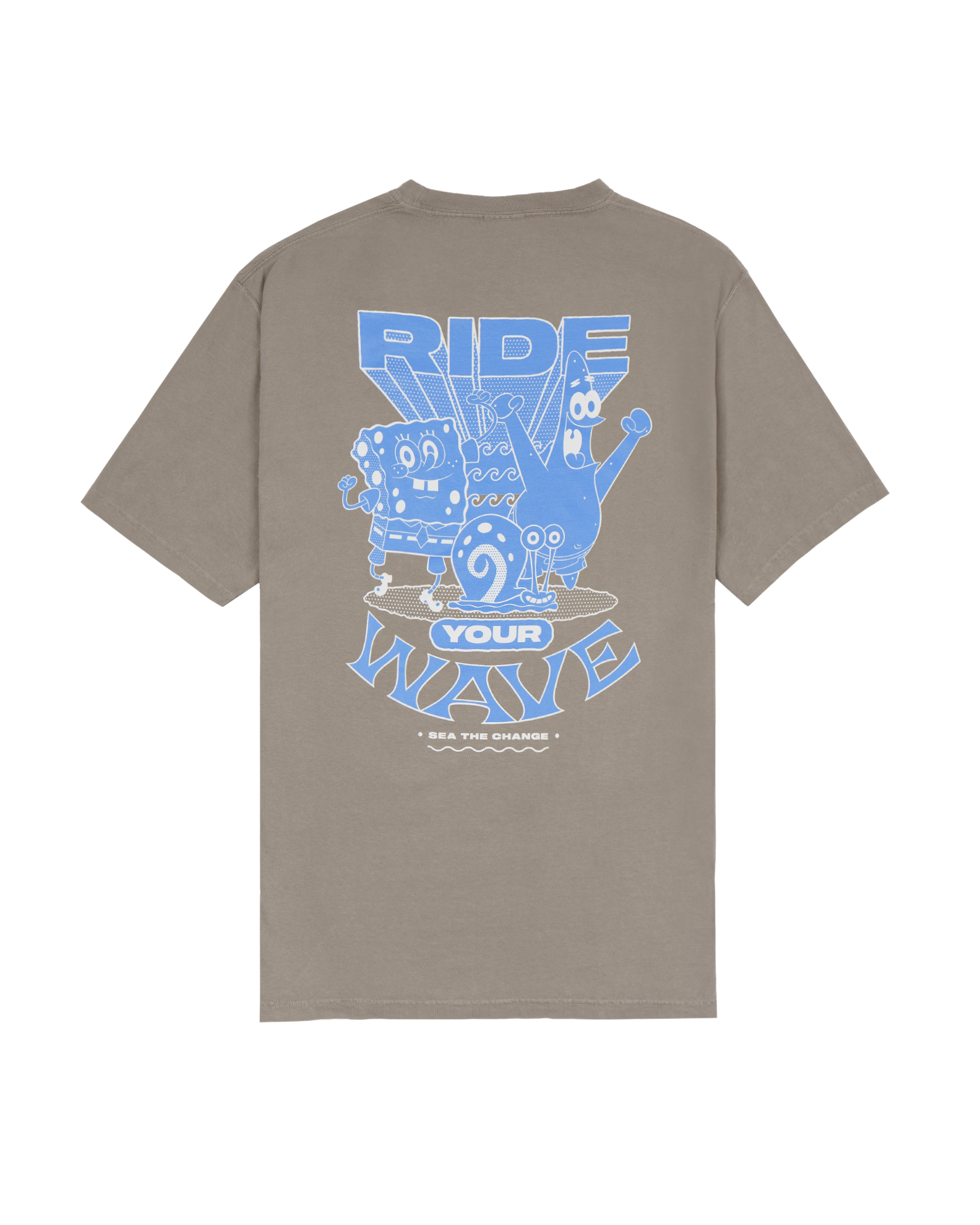 SpongeBob SquarePants x Jack's "Ride Your Wave" S/S Tee - Charcoal 