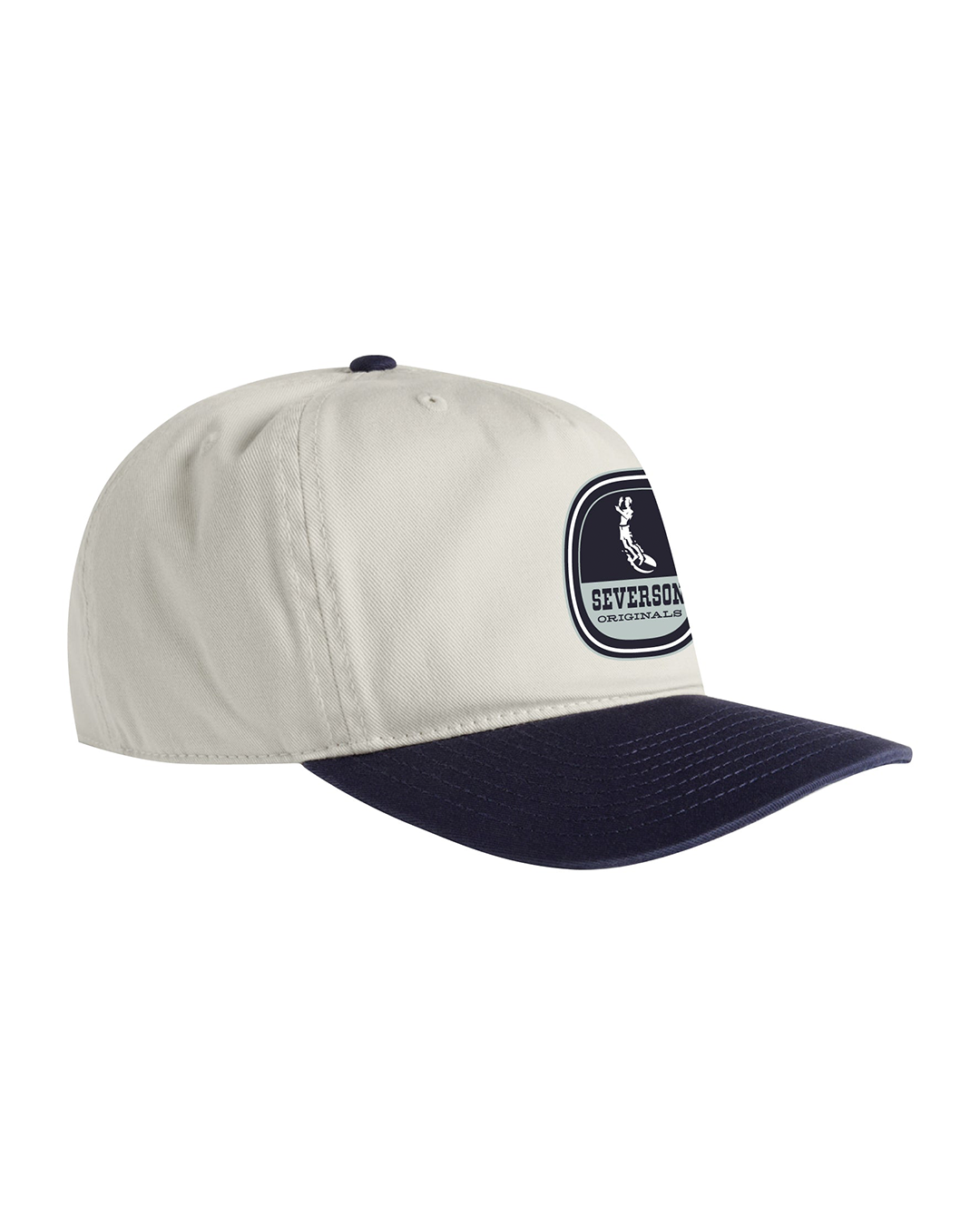 Severson Originals Rincon 2 Tone Hat- Vintage White / Navy