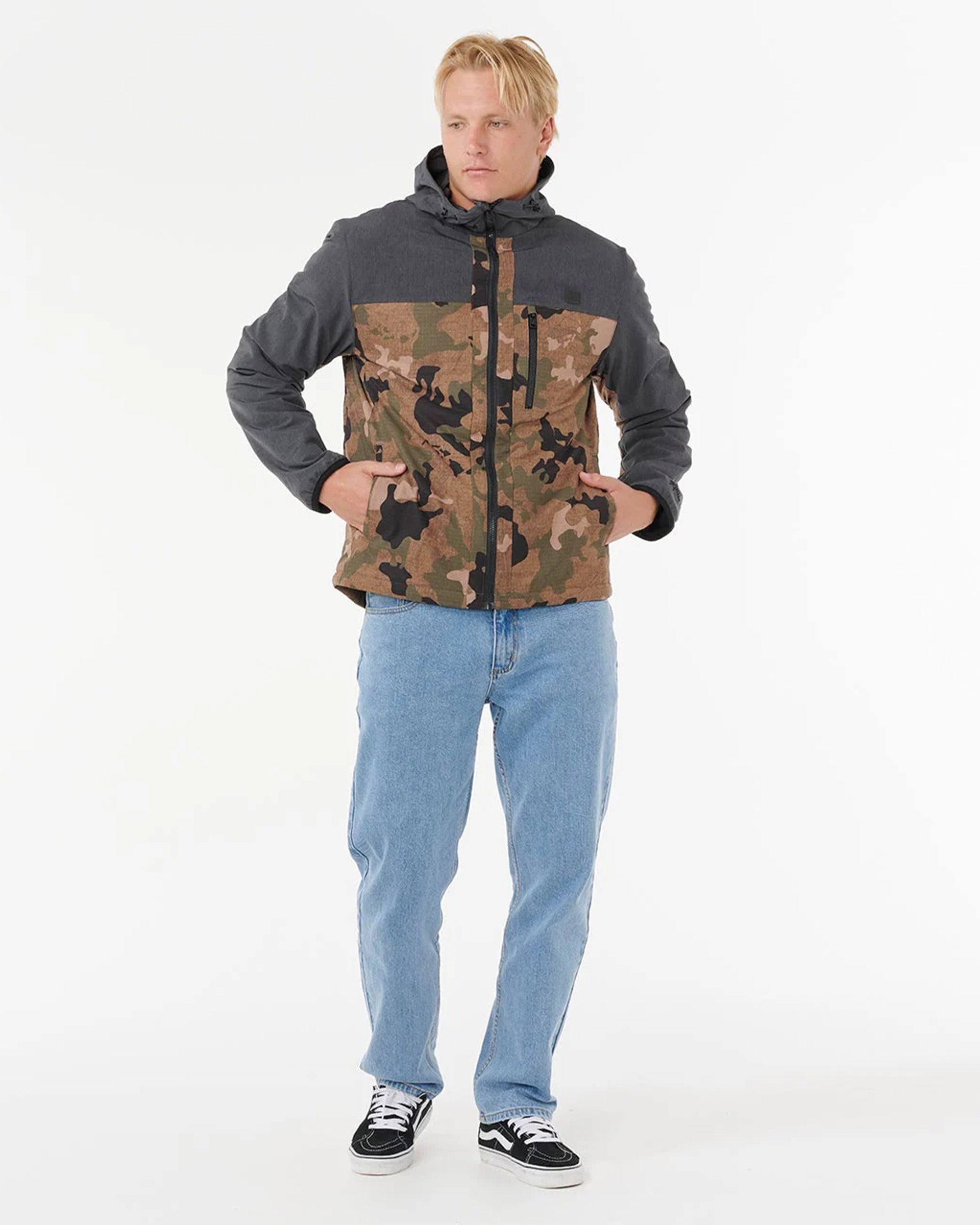 Rip Curl Anti-Series Elite Lined Jacket - Camo
