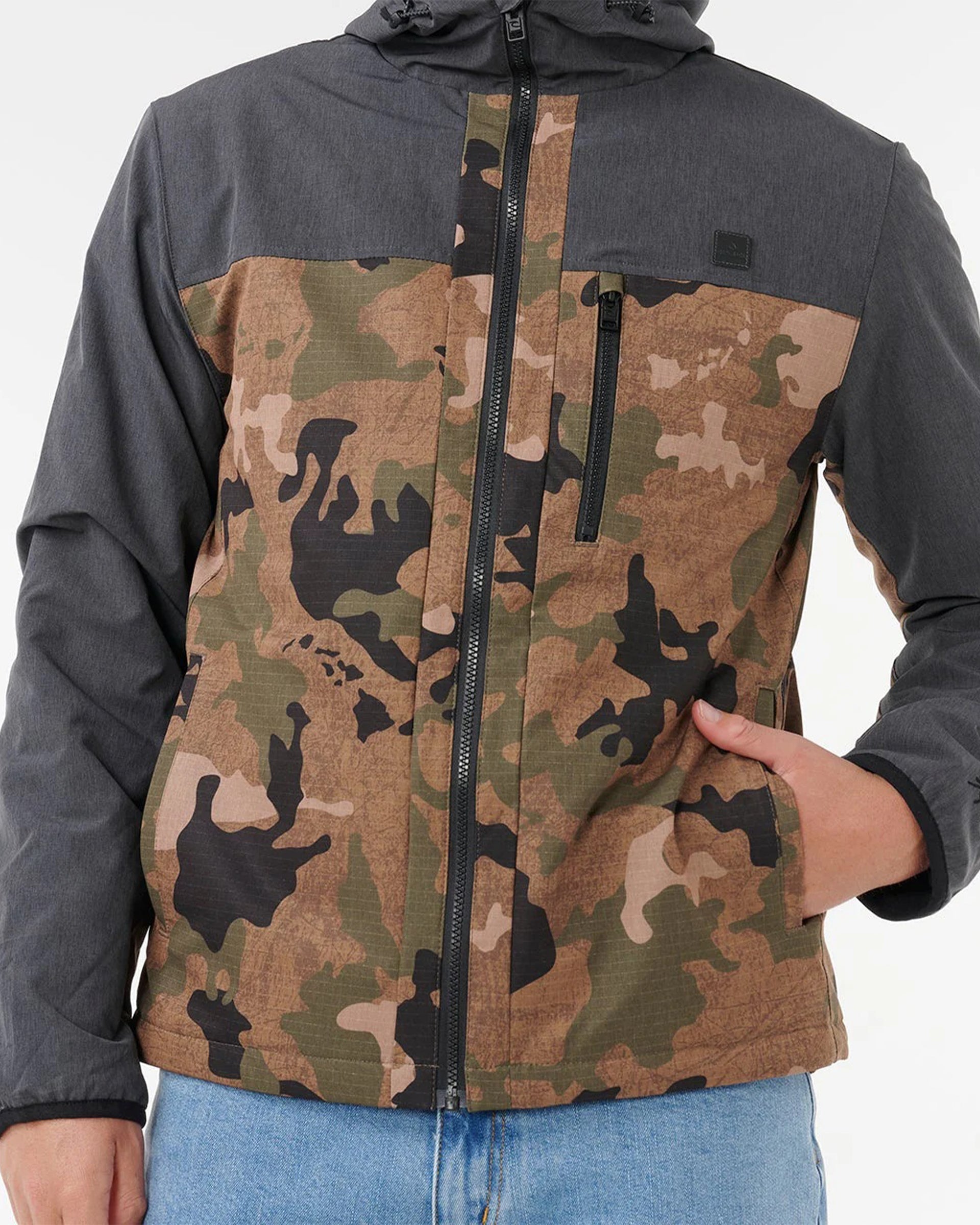 Rip Curl Anti-Series Elite Lined Jacket - Camo
