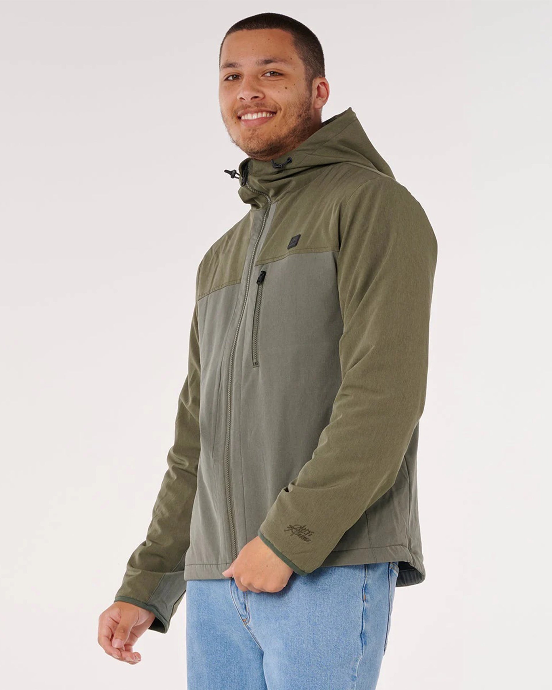 Rip Curl Anti-Series Elite Lined Jacket - Deep Cactus