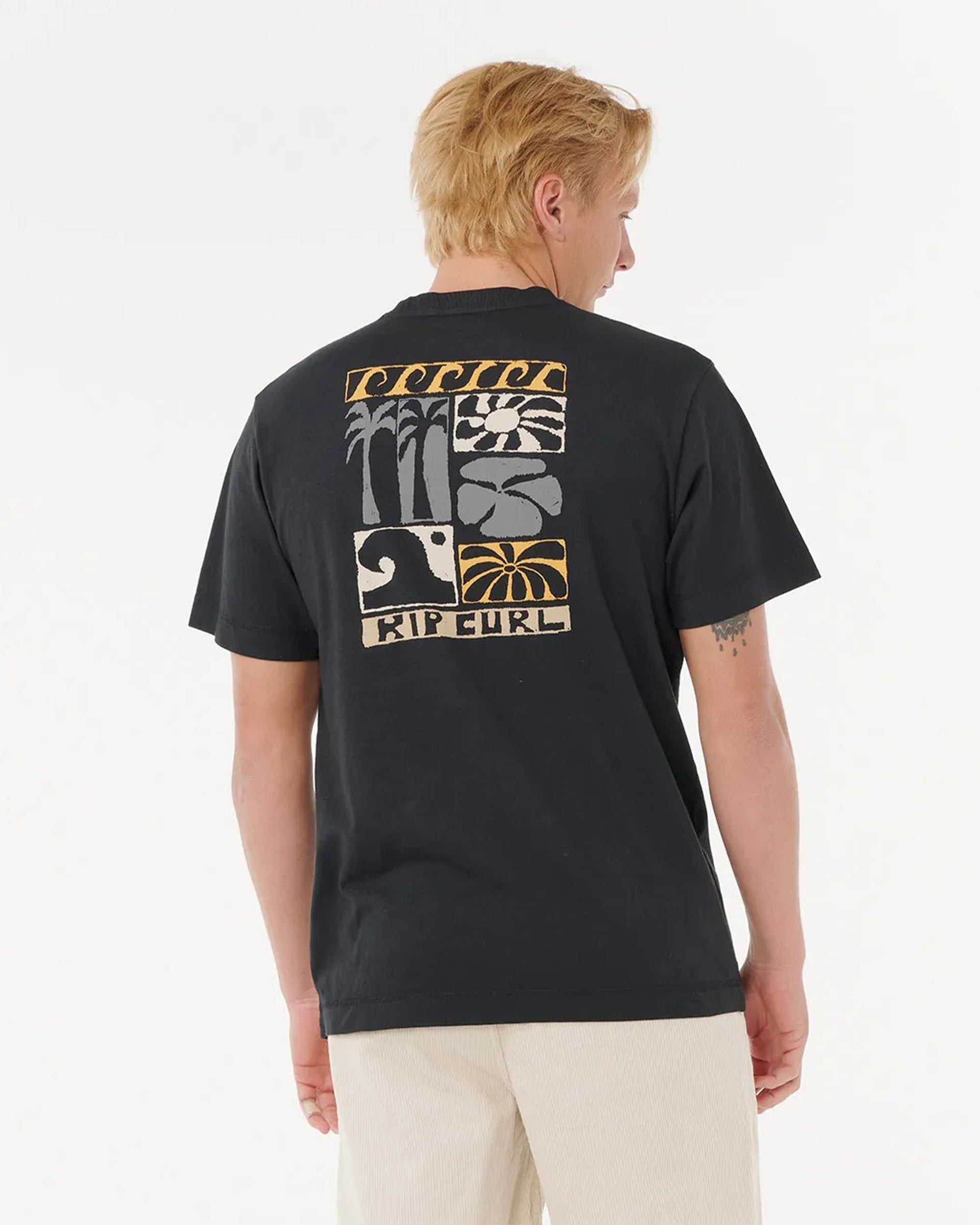 Rip Curl Artists of the Year Ty Williams Coastline S/S T-Shirt - Black