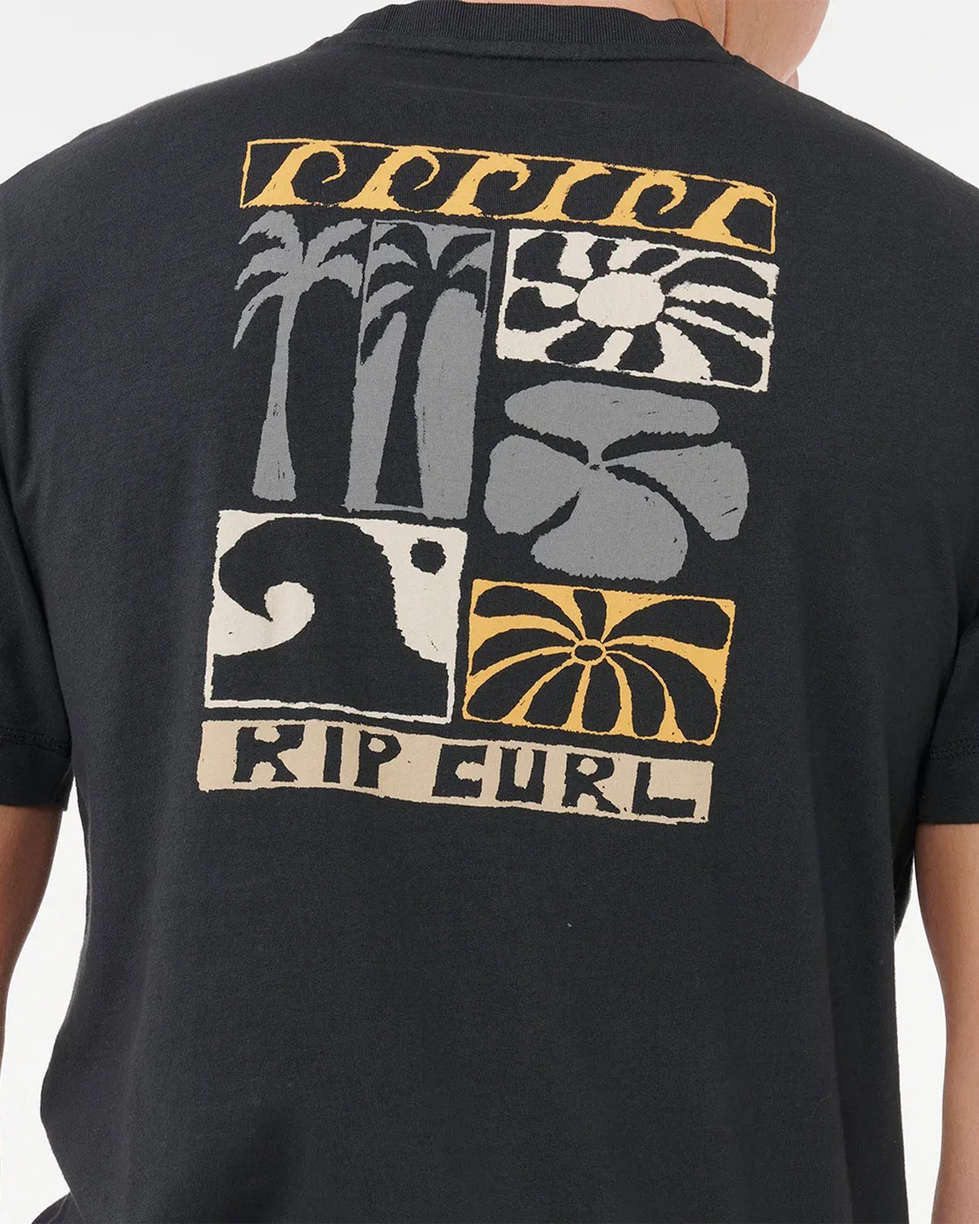 Rip Curl Artists of the Year Ty Williams Coastline S/S T-Shirt - Black