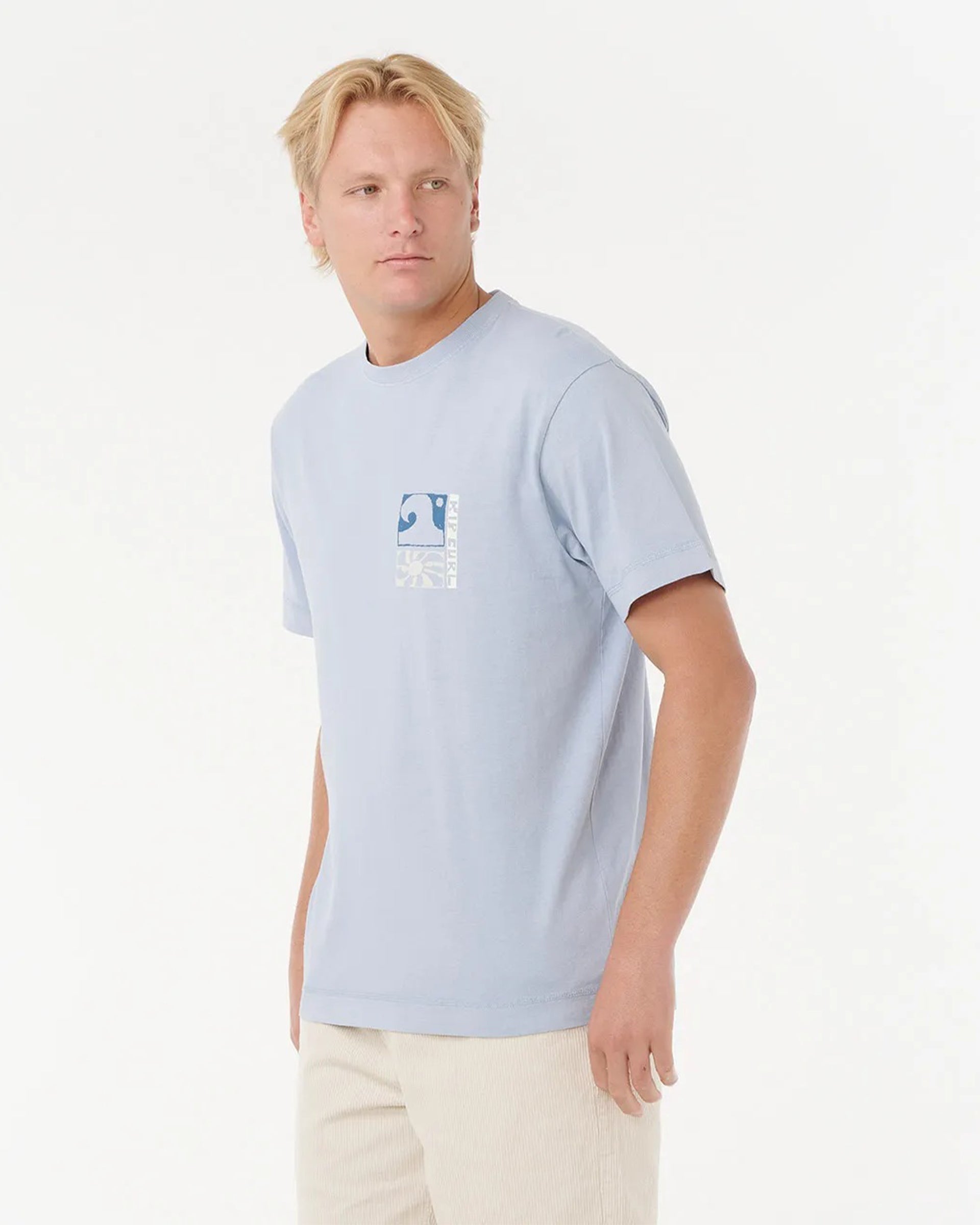Rip Curl Artists of the Year Ty Williams Coastline S/S T-Shirt - Spray Blue
