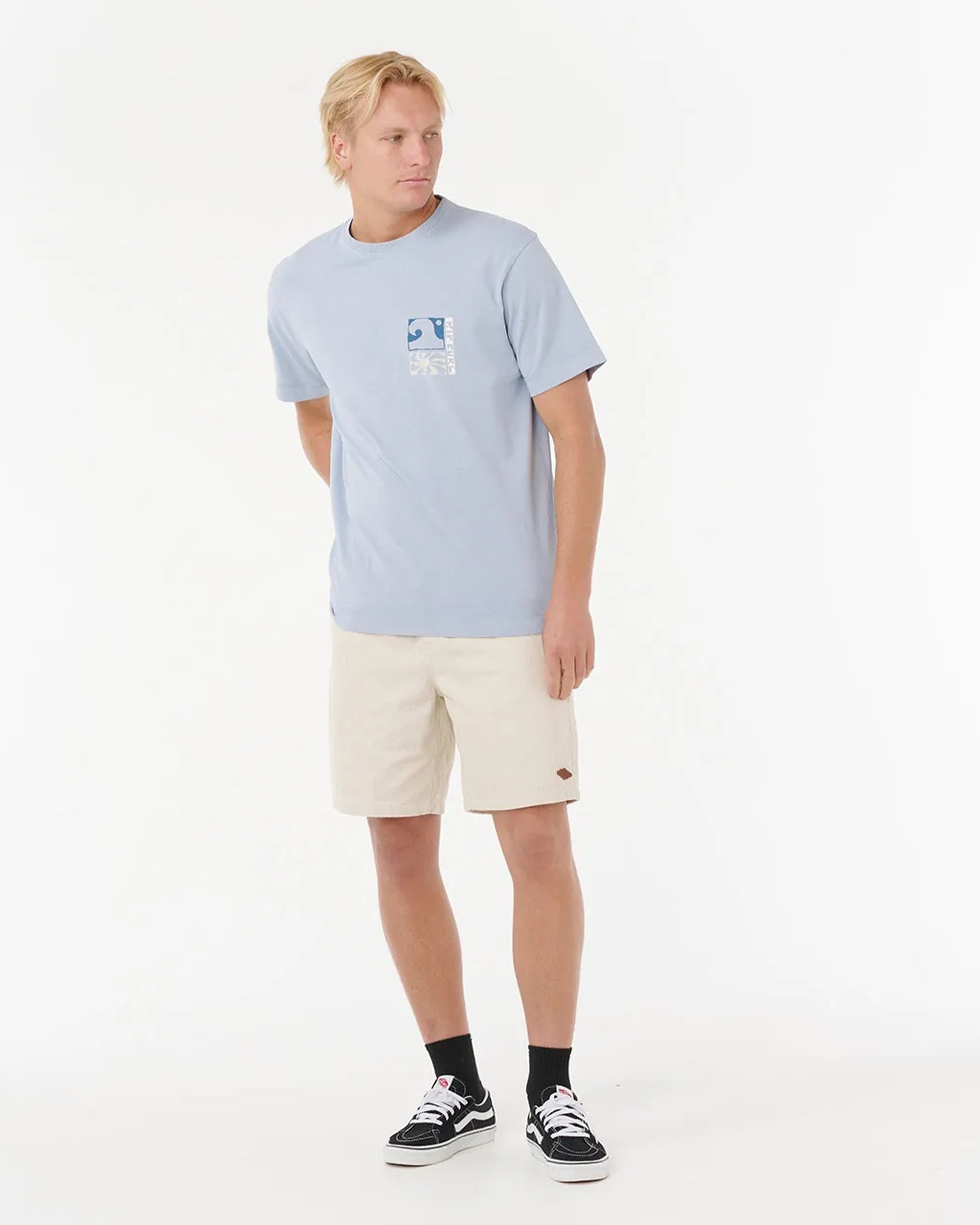 Rip Curl Artists of the Year Ty Williams Coastline S/S T-Shirt - Spray Blue