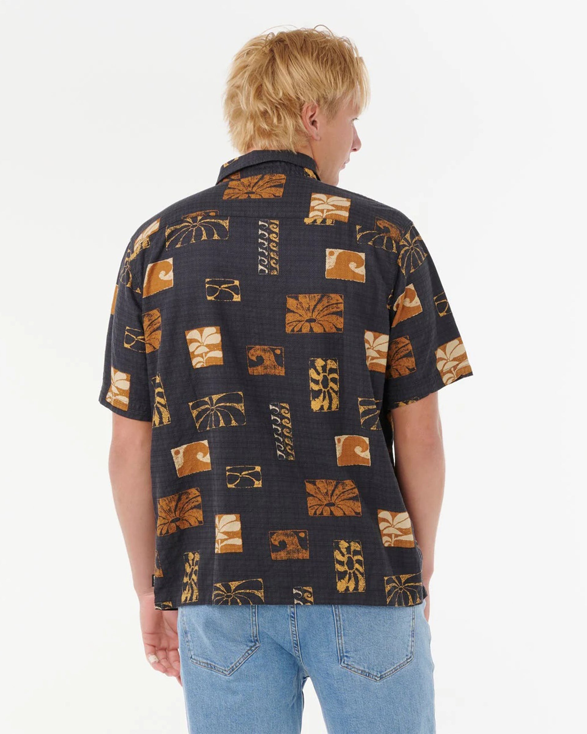 Rip Curl Artist Of The Search - Ty Williams S/S Shirt - Washed Black