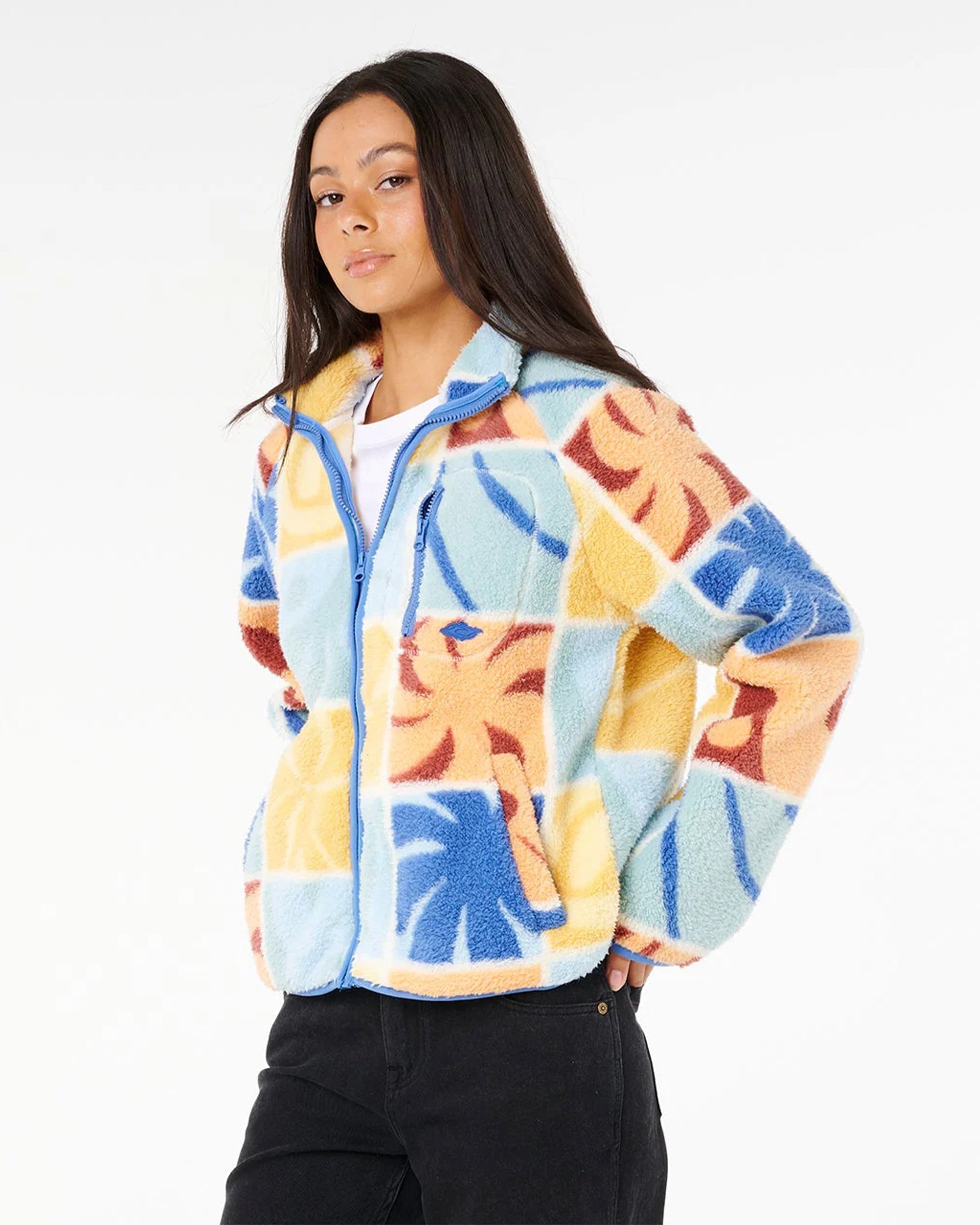 Rip Curl Artist Of The Search - Ty Williams Zip Through Polar Fleece - Multi