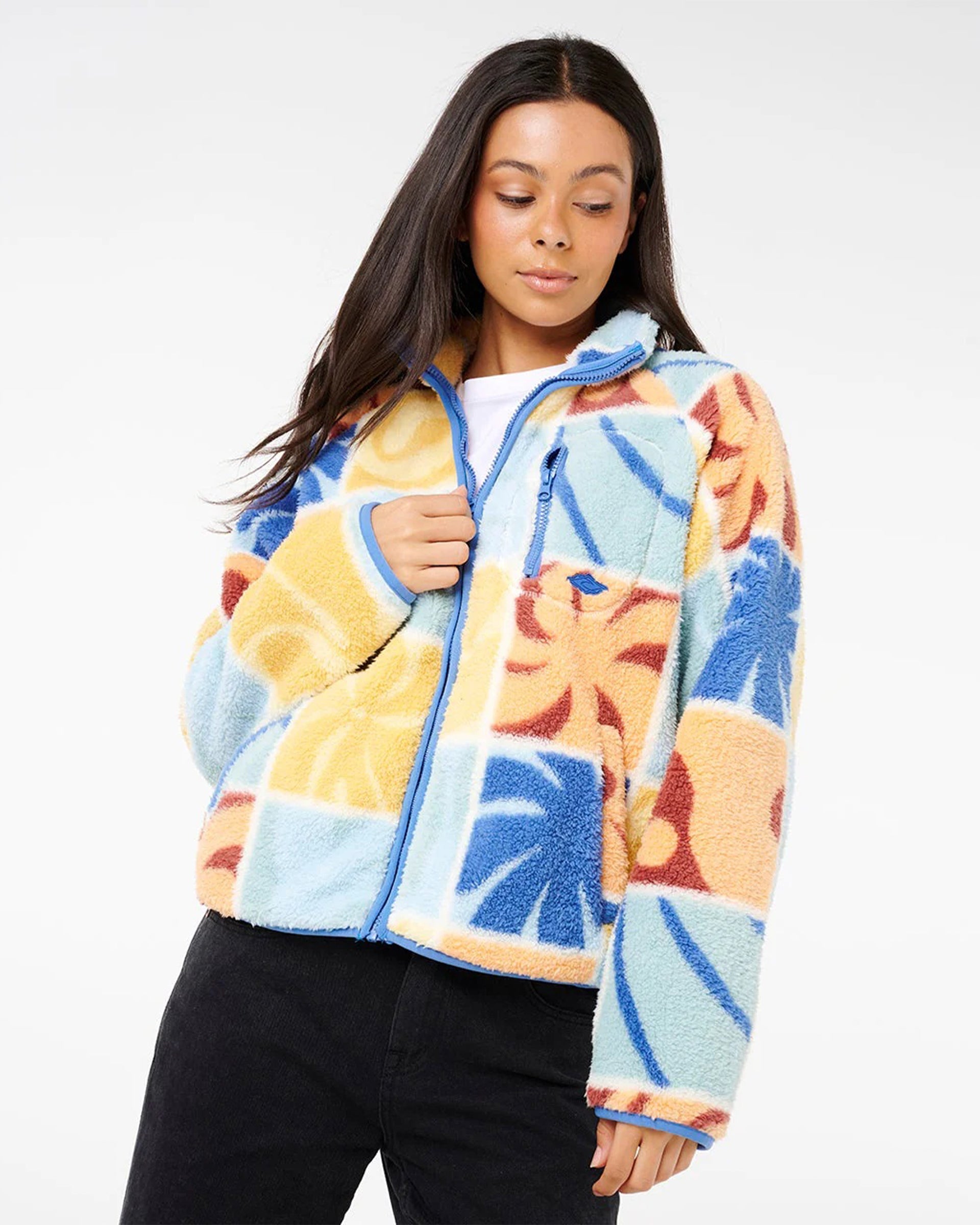 Rip Curl Artist Of The Search - Ty Williams Zip Through Polar Fleece - Multi