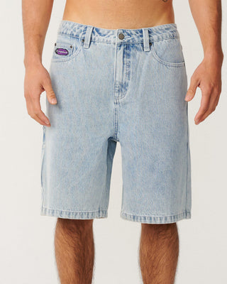 Rip Curl Archive Denim Walkshort 22" - Bleached Blue