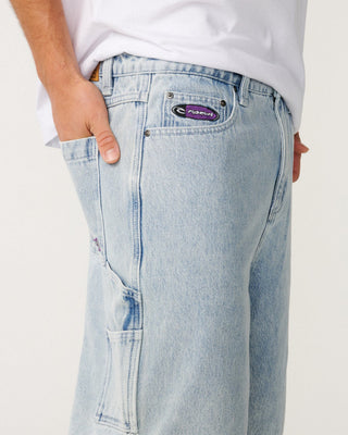 Rip Curl Archive Denim Walkshort 22" - Bleached Blue