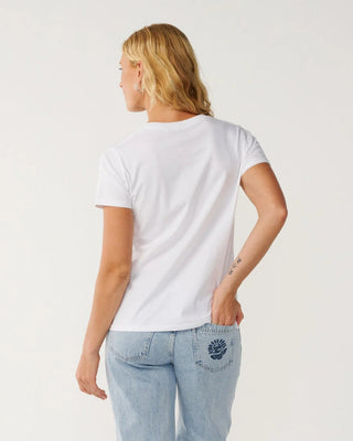 Rip Curl Women's Bossa Nova Standard Tee - White