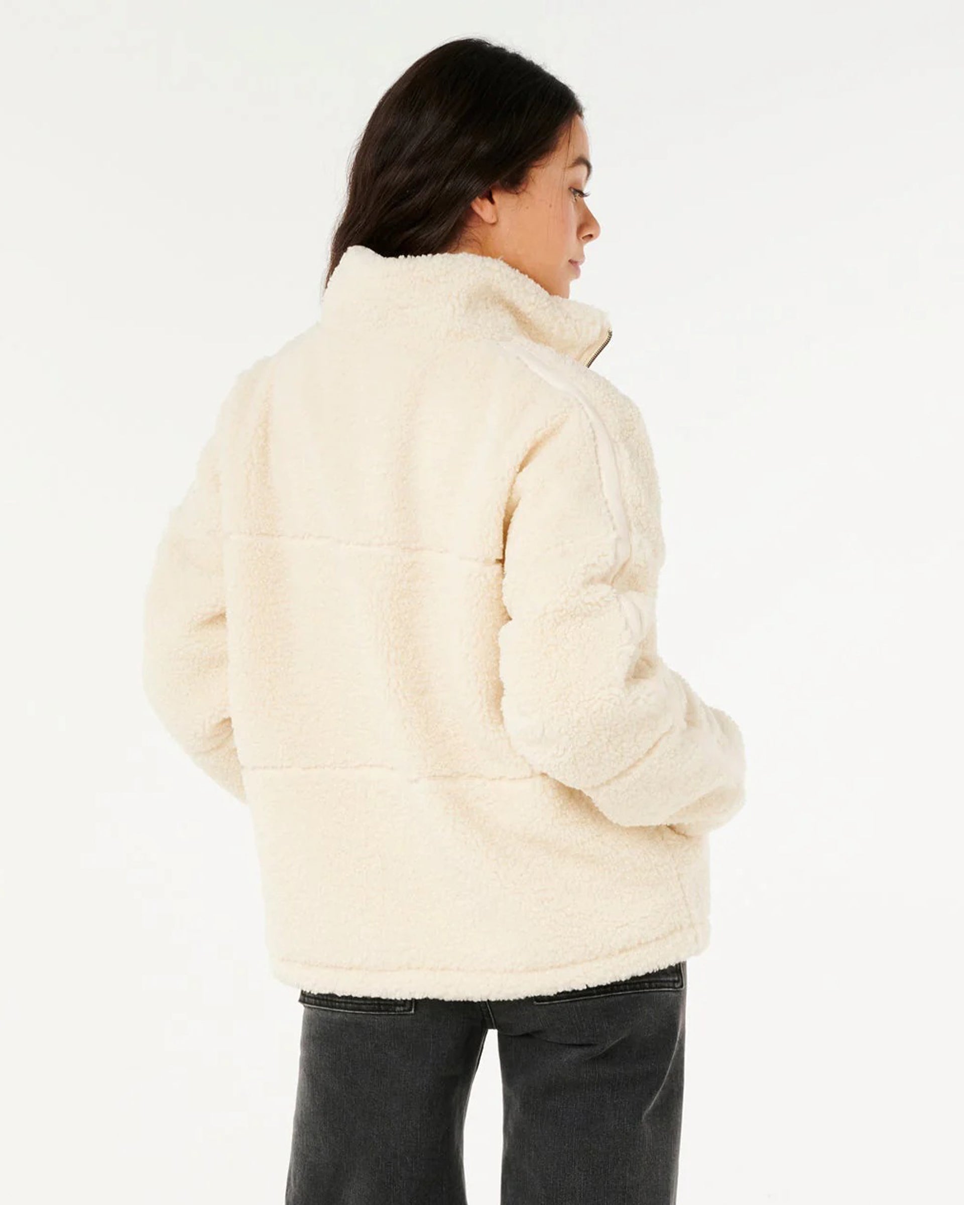 Cala Nights Sherpa Jacket - Lily – Jack's Surfboards
