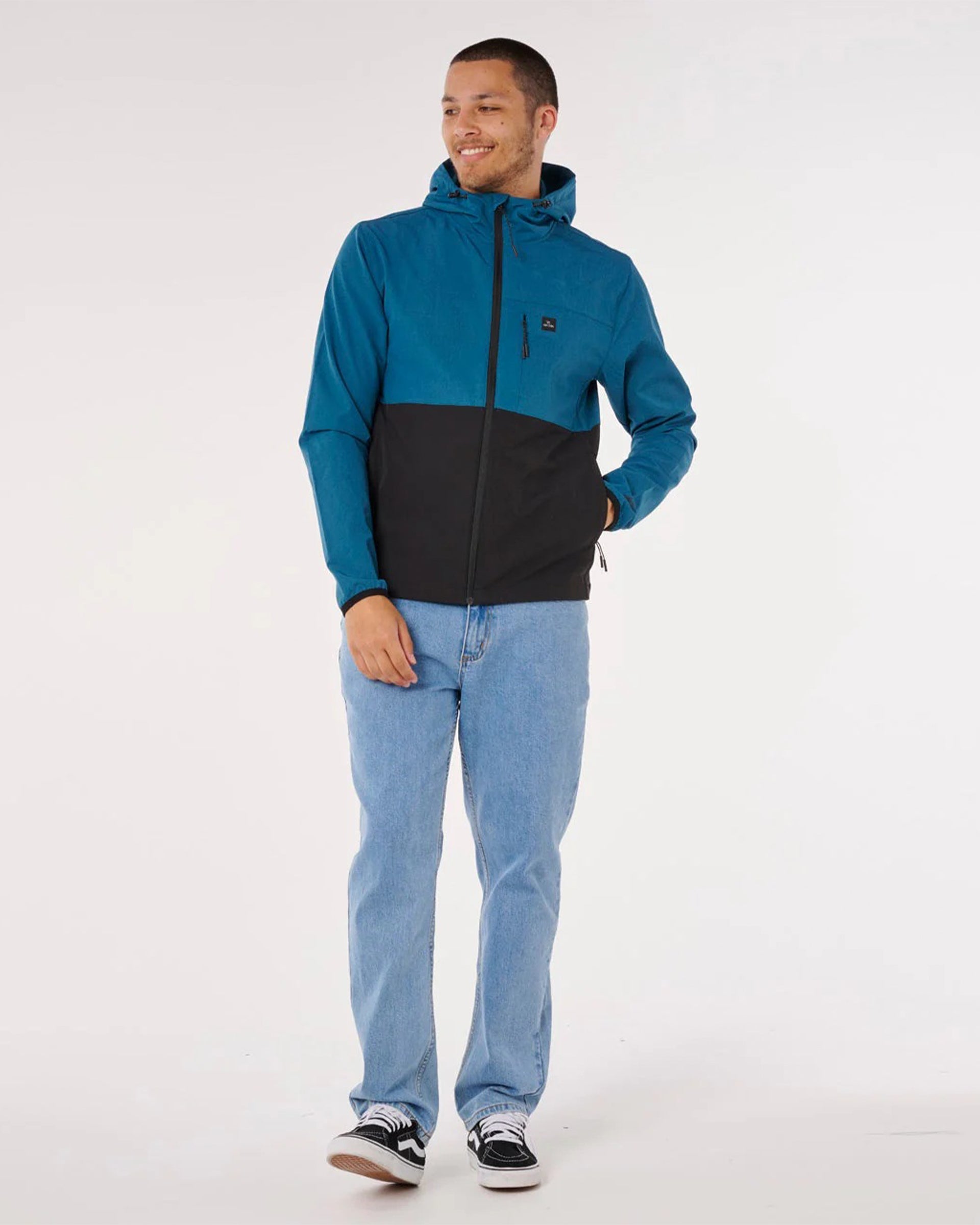 Elite Anti-Series Zip Through Jacket - Deep Ocean – Jack's Surfboards