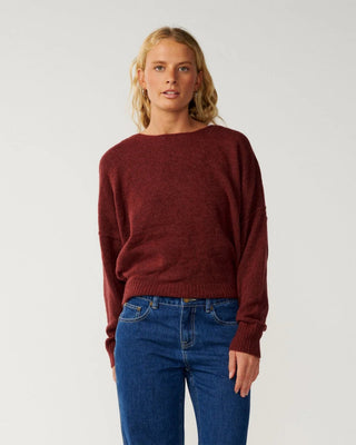 Rip Curl Women's Emily Sweater - Dark Plum