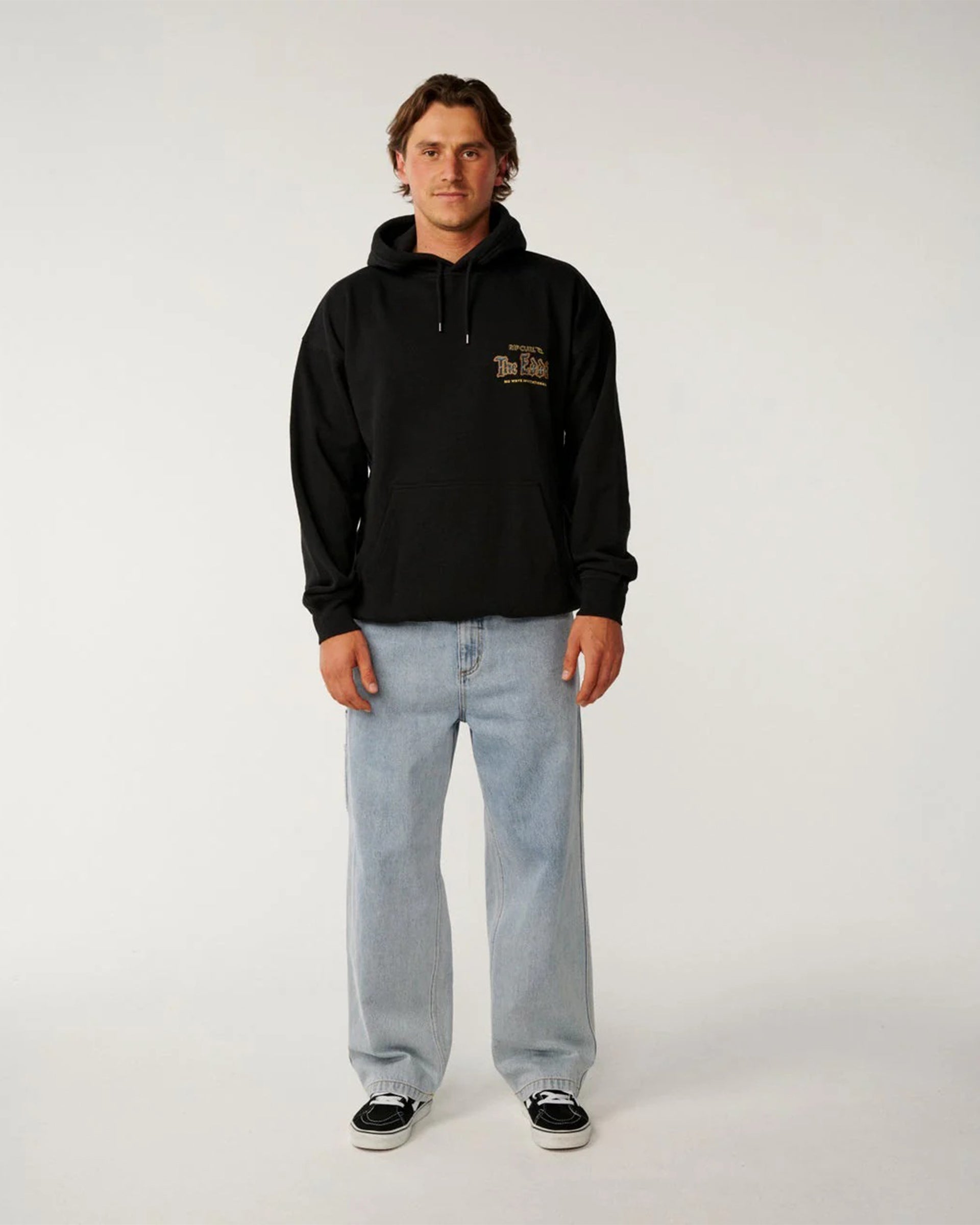 Rip Curl Eddie Would Go Poster Hood - Black