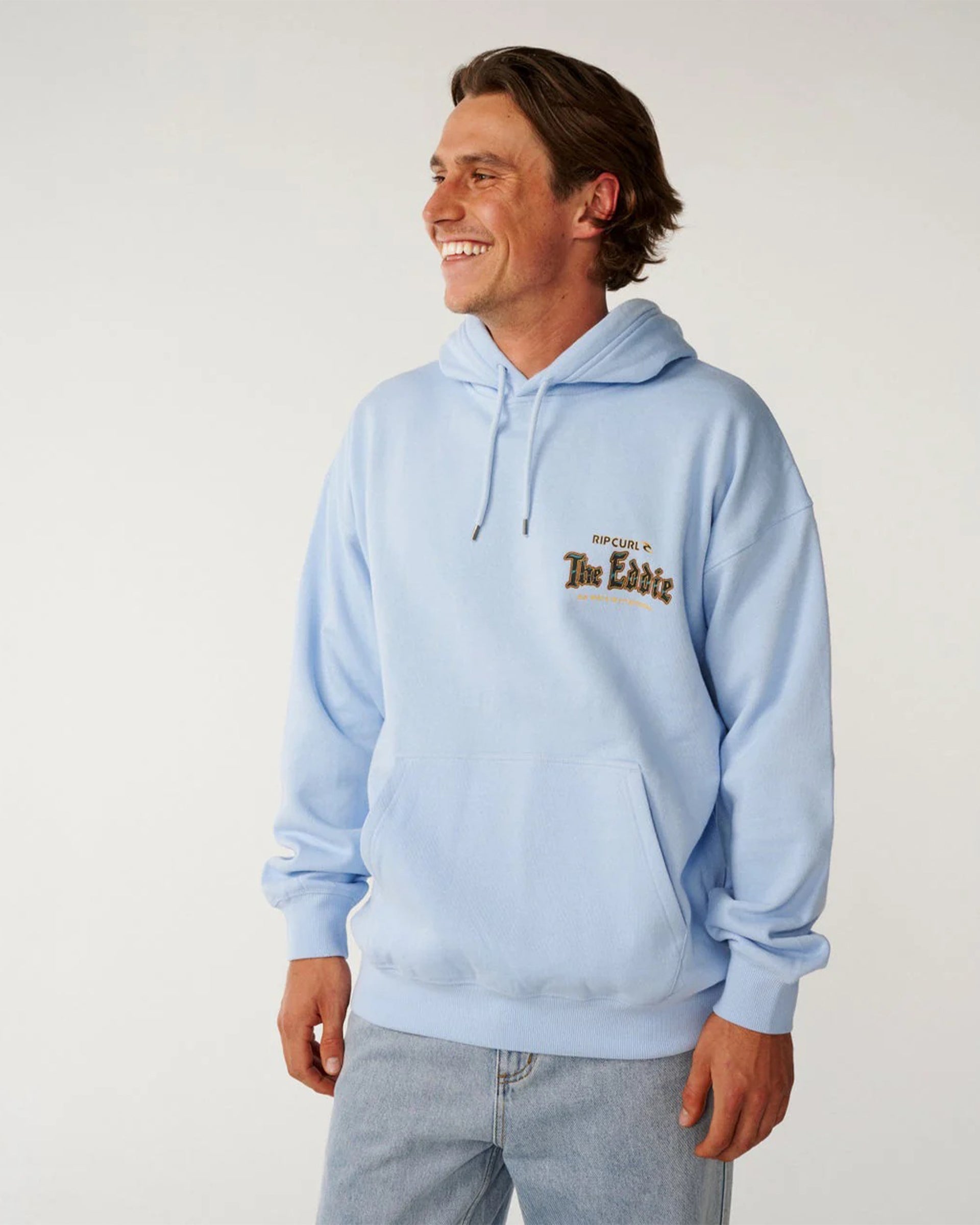 Rip Curl Eddie Would Go Poster Hood - Blue Wind