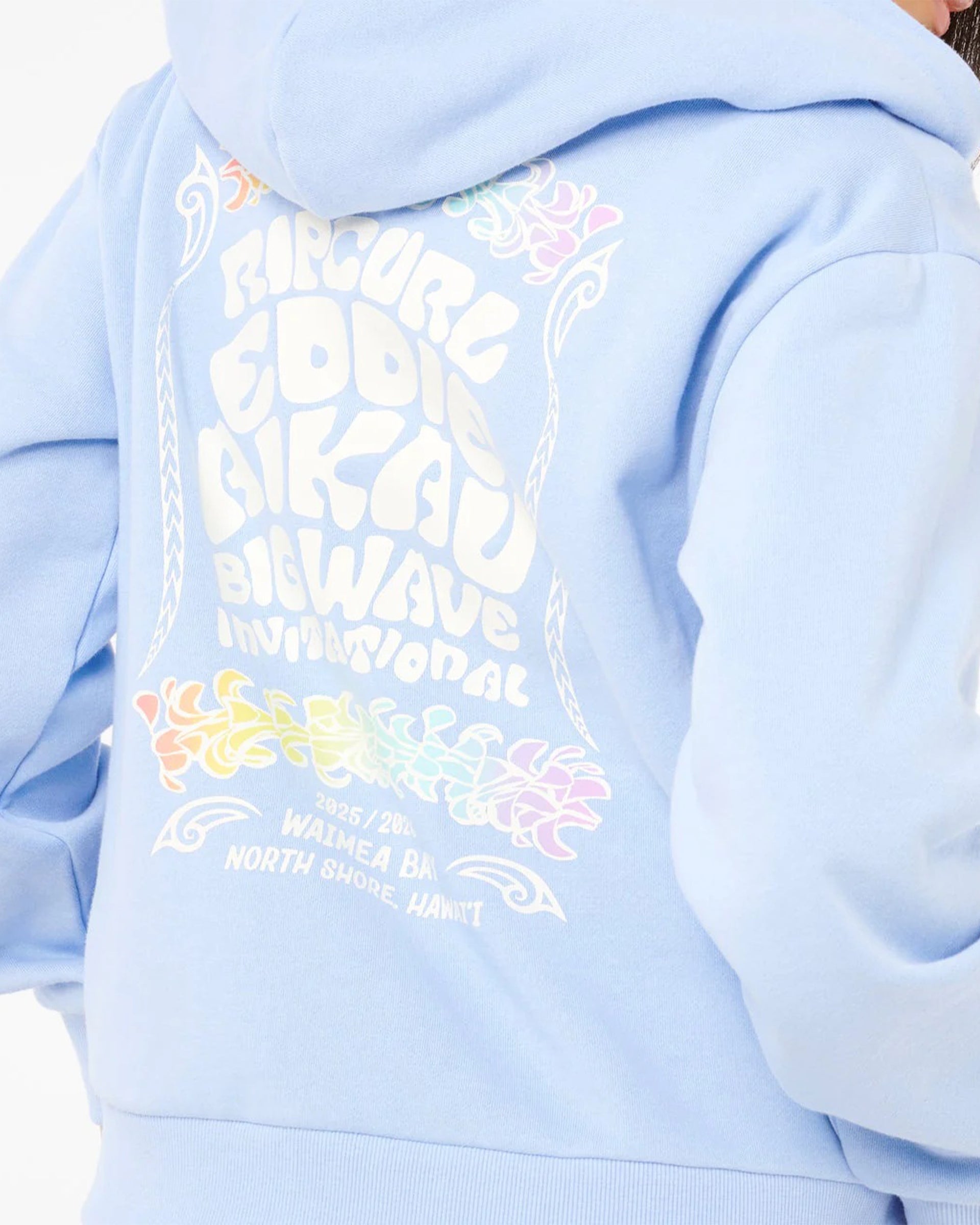 Rip Curl Women's Eddie Would Go Zip Through Fleece - Blue Wind