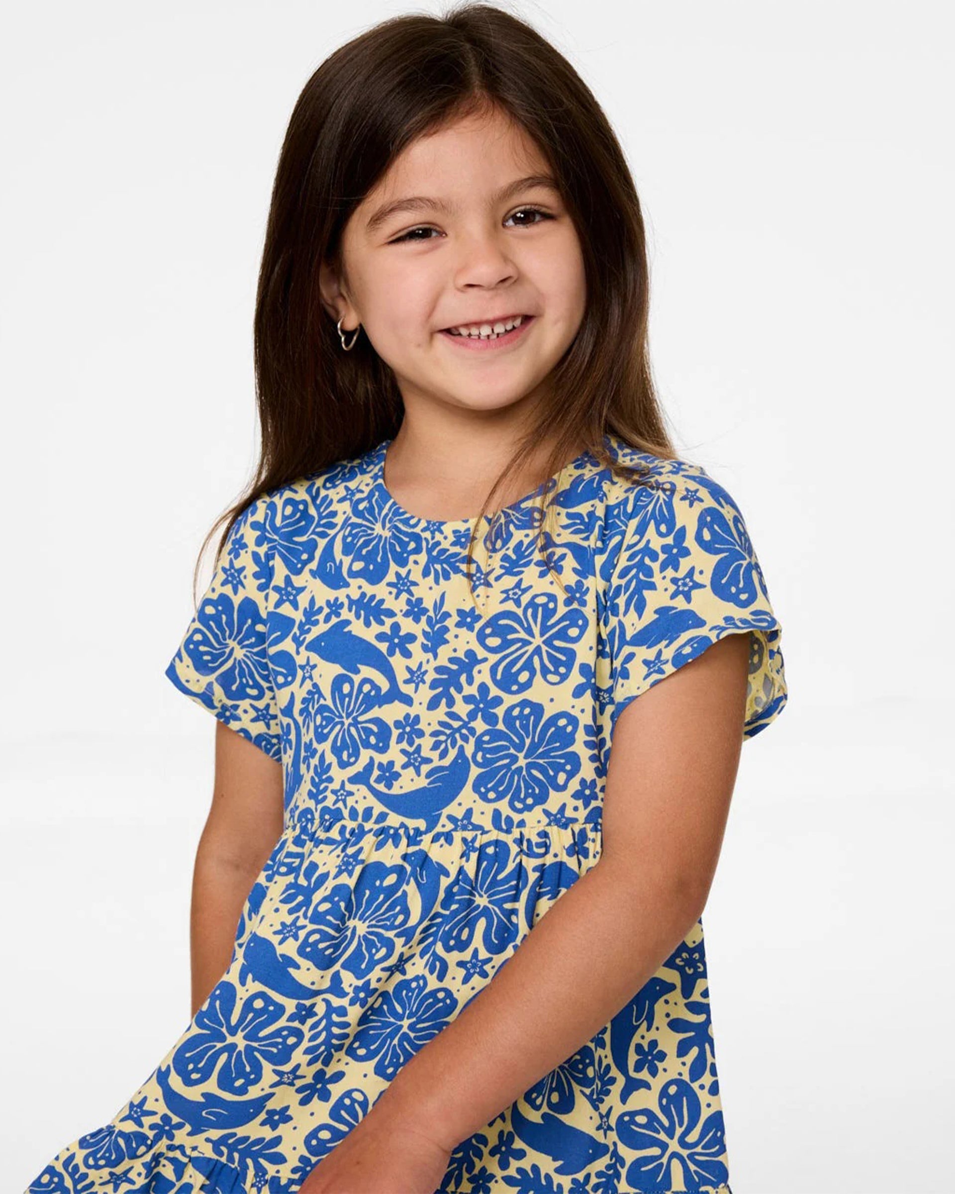 Rip Curl Girls (0-6) Sun Swell Dress - Blue