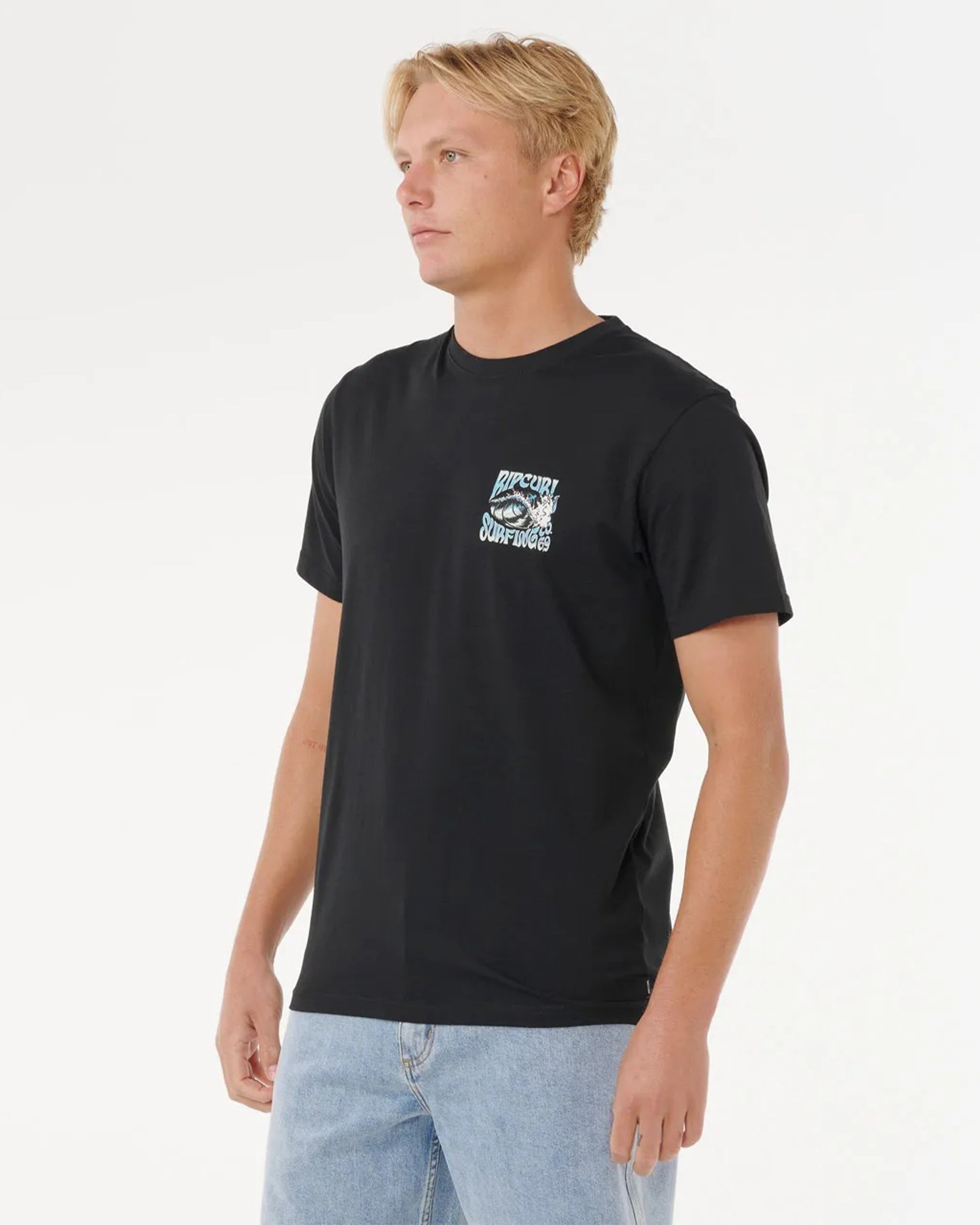 Rip Curl Hazed & Tubed Short Sleeve T-Shirt - Back