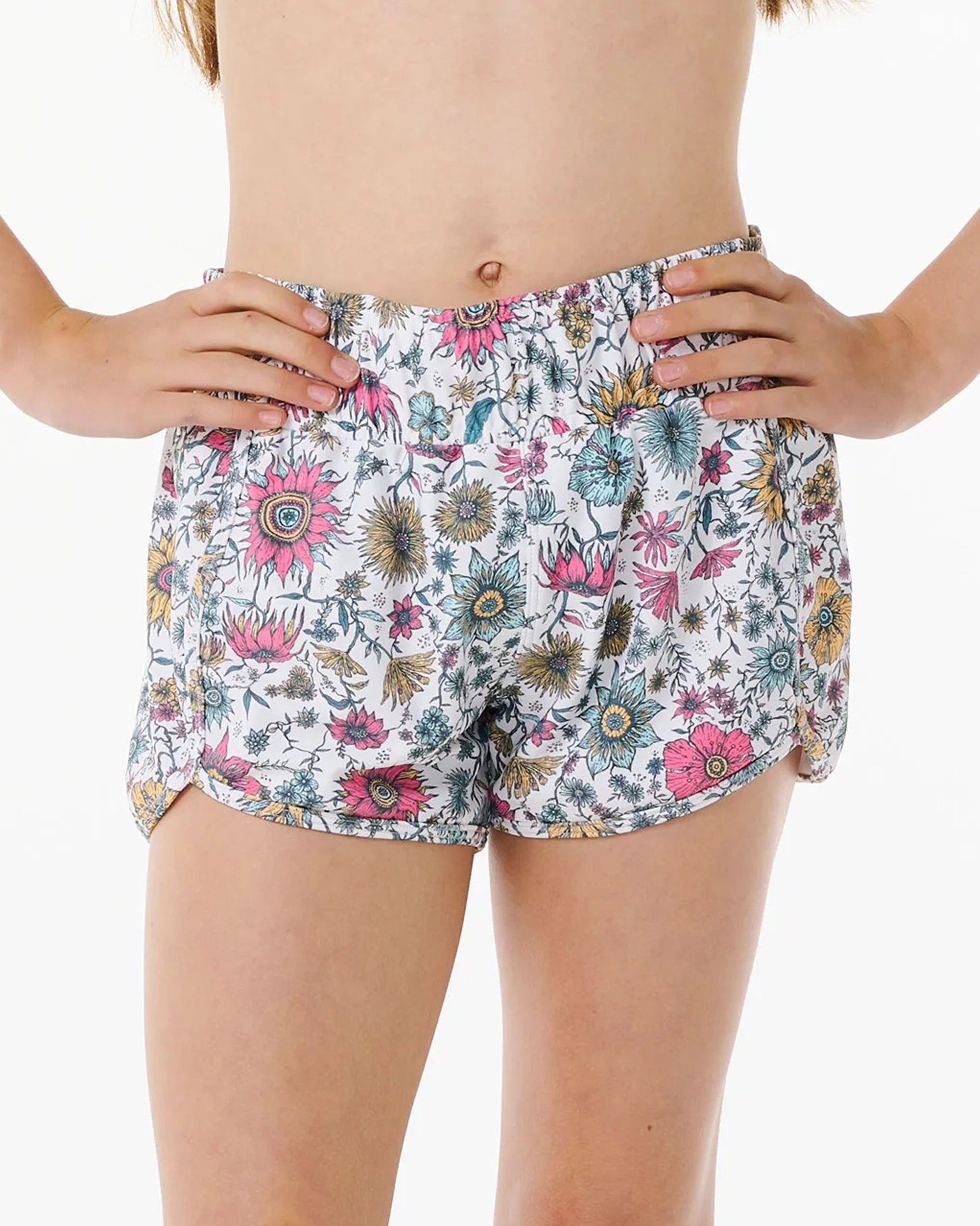 Rip Curl Girl's (8-14) Hibiscus Heat Boardshort