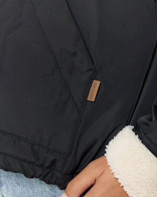 Rip Curl Women's Keepsake Bomber - Washed Black
