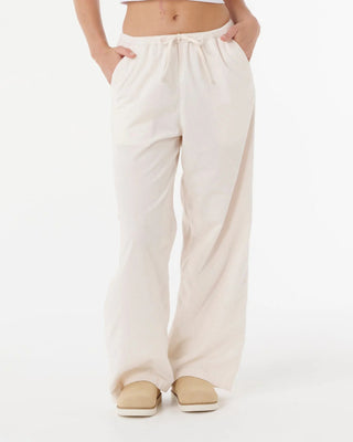 Rip Curl Women's Keepsakes Washed Cord Pant - Stone